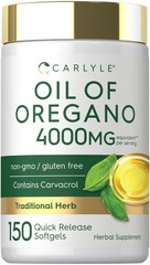 Carlyle Oregano Oil Supplement | 150 Softgel Capsules | 150 Count (Pack of 1)