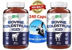 COLOSTRUM BOVINE 1000 mg- Immune System Support Gut Health 240 Caps made USA