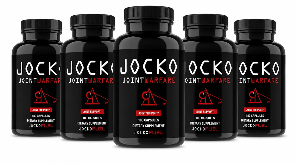 5 Pack Premium Jocko Joint Warfare – Joint Support – 180 Caps – New & Sealed