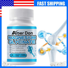 1330MG Magnesium Glycinate High Absorption,Improved Sleep,Stress &Anxiety Relief