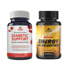 Diabetic Support Glucose Balance Weight Management and Energy Brain Supplement