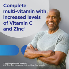 Centrum Silver Men 50+ Multivitamin, 275 Tablets exp 6/27 Free Shipping!