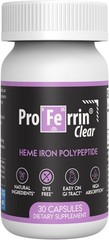 Proferrin Clear | US Made heme Iron for high Absorption Easy on GI Tract…