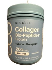 Neocell Collagen Bio Peptides Protein Grass fed Unflavored 20oz