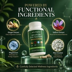 Recovery Foundation Capsules – Mental Clarity, Hair Loss Support, Digestion Boos