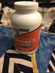 NOW Foods Molecularly Distilled Omega-3 Fish Oil 1,000 mg 500 Sgels
