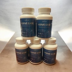 (5 Pack) Nerve Ease Nootropic Nerve Support Max Supplement NerveEase