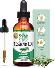 – Rosemary Leaf Liquid Extract – Alcohol Free, Gluten Free – Fast Acting Supplem
