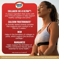 Move Free Ultra Pro with Quadruple Action Joint Support – Type 2 Collagen MSM…