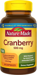 Cranberry Supplement 500Mg with Vitamin C for Immune & Antioxidant Support, C…
