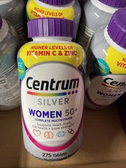 Centrum Silver Women 50+ Multivitamin – 275 Tablets ( exp 10/2027)