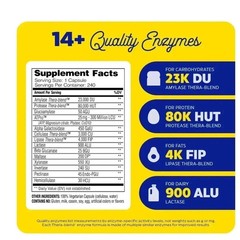 Enzymedica Digest Gold Digestive Support Supplement – 240 Count