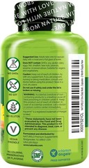 Non-GMO, Gluten-Free Women’s Multivitamin – Daily Energy & Skin Support, 60 Caps