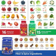 Whole Health System: Whole Food Fruits & Veggies Supplements – 30 Servings
