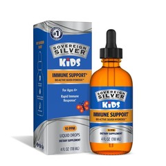 Kids Immune Support, Colloidal Silver, 4 fl oz (118 mL)
