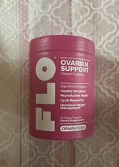 FLO Ovarian Support Health Hormone Balance 90 VegCaps Exp 08/25