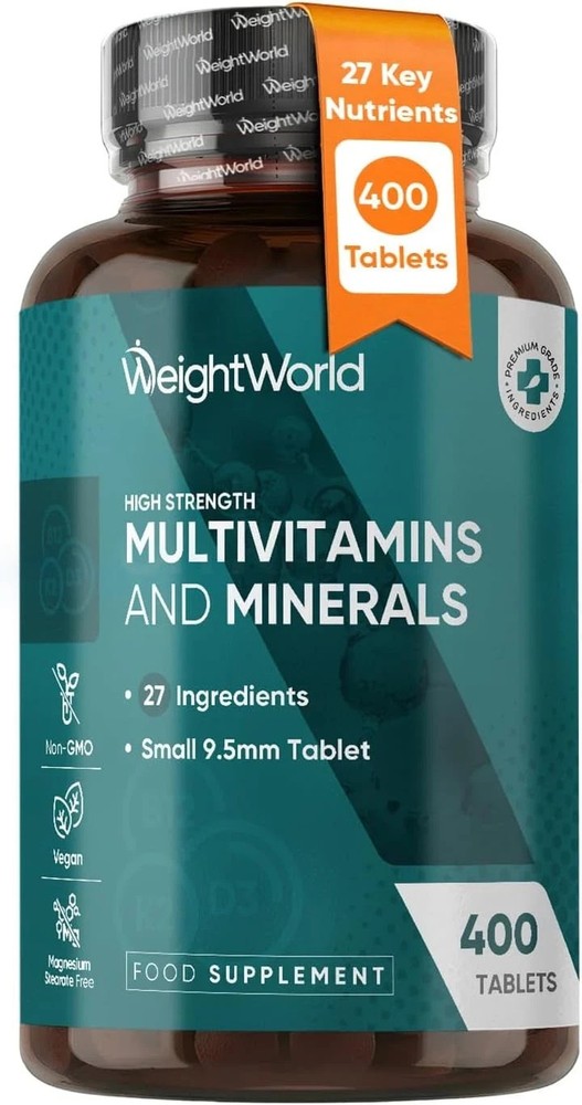 Multivitamin Mineral Vitamin D,C,Football,Iron & Z Vegetable Tablets – 400