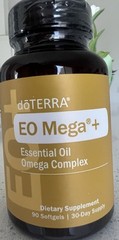 NEW doTERRA EO Mega+ Essential Oil Omega Complex 90 Softgels SEALED EXP 7/2027