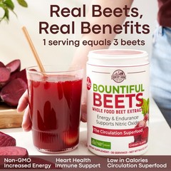 Bountiful Beets, Wholefood Beet Extract Superfood, Helps Support Healthy Circ…