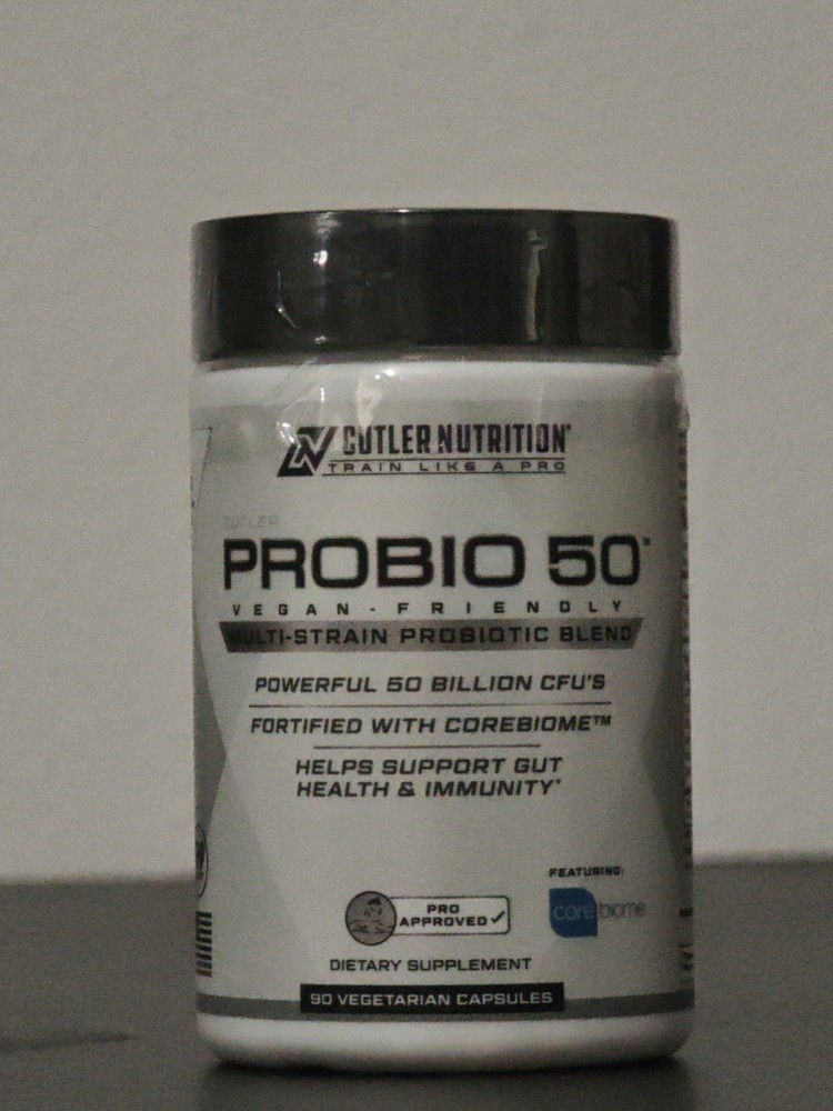 Cutler Nutrition Probio 50 Multi-Strain Probiotic Blend 90 Caps Gut H & Immunity