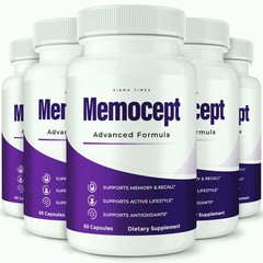 Memocept Capsules, Advanced Formula for Brain Health & Memory Support – 5 Pack