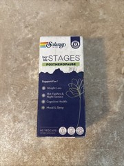 Solaray Her Life Stages Postmenopause Support Hot Flash Night Sweats 60 9/26