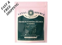 NEW LUXRY Vital Source Nutrition Premium Feminine Balance Gummies 60