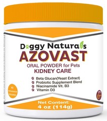 Azovast Powder Kidney Restores & Kidney Powder for Dogs & Cats, (4 Oz) – (175…