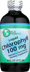 World Organic 100mg Liquid Chlorophyll – 16 Oz EXP 4/24