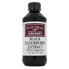 Ecological Formulas Black Elderberry Extract 8 Ounces