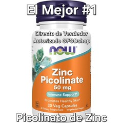 Picolinato De Zinc #1 Suplemento Natural Apoyo Inmunológico Y Función Enzimática
