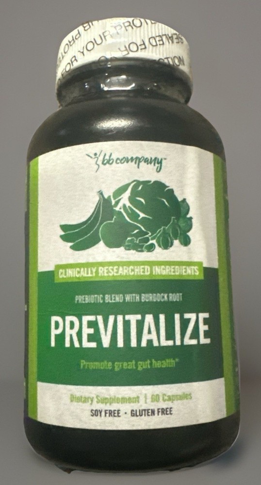 BB Company Previtalize | Prebiotics for Women, Prebiotic Fiber for Gut Health, D