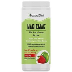 RelaxSlim Anti Stress Drink Powder with Organic Strawberry and Lime – 8 Oz.