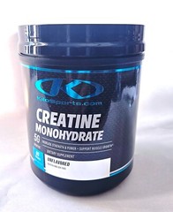 Creatine Monohydrate – 400gm Unflavored 80 Servings Exp: June 2027