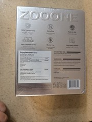 ZOOONE NAD+ Nicotinamide Riboside PQQ Drink Mix Energy & Skin Support 30 Pack