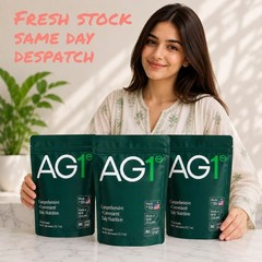 Genuine 3x Bags AG1 Athletic Greens PowderPouch 12.7oz 360g 30 Day Supply 1/27