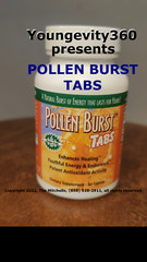Youngevity360 Pollen Burst Tabs, One bottle, FREE SHIPPING, Forever Guarantee