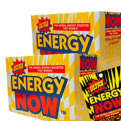 Ultra Energy Now, Herbal Supplements 2 Boxes – 24 Packs x 3 Tablets in Each