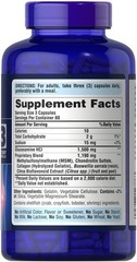 Puritans Pride Double Strength Glucosamine Chondroitin MSM Joint Soother-240Caps