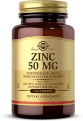 Solgar Zinc 50 mg 100 Tablets EXP 05/27