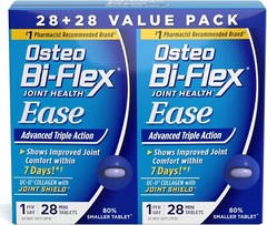 Vitamin D-Infused Joint Supplements – Advanced Ease 28 Pack, 2 Count for Comfort