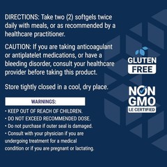 Comprehensive Omega-3 Formula: 120 Softgels with EPA/DHA, Lignans & Krill Oil