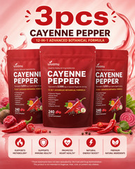 VivoNu Cayenne Pepper Softgels Supplement – 12-in-1 Botanical Softgels – 9000mg
