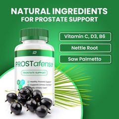 (3 Pack) Prostafense Supplement for Men – Prosta Fense Pills Advanced Formula