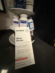 SeroVital Glow Sticks Beauty illumination -Sun-Kissed Citrus -28 Count- NIB