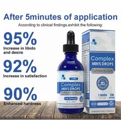 Complex Men’s Drops 30ml Professional Grade Formulated For Fastest Results