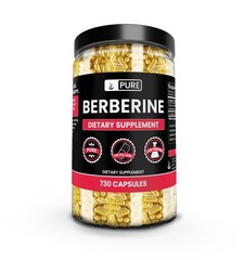 PURE ORIGINAL INGREDIENTS Berberine (730 Capsules) No 730 Count (Pack of 1)