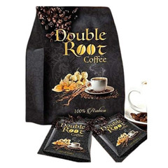 Superlife Double Root Coffee 6 Sachets Energy Herbal Beverage Mix 1 Pack