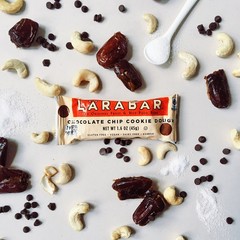 Larabar Gluten Free Bar, Chocolate Chip Cookie Dough, 1.6 oz Bars 16 Count