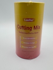 Cutting Mix Berberine Yerba Mate Drink Sticks Strawberry Acai 30 Pack New